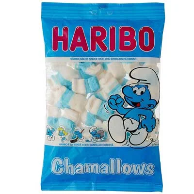 Haribo Smurf Chamallows Candies 175 Gm