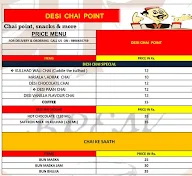 Desi Chai Point menu 2