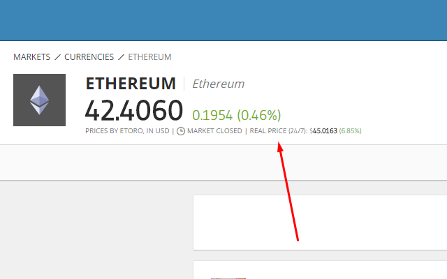 Etoro 24/7 BTC ETH prices Preview image 0