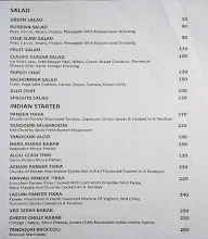 The Prince Restaurant menu 1