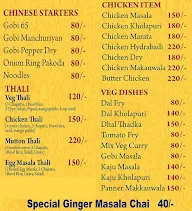 Bakcido Kitchen menu 1