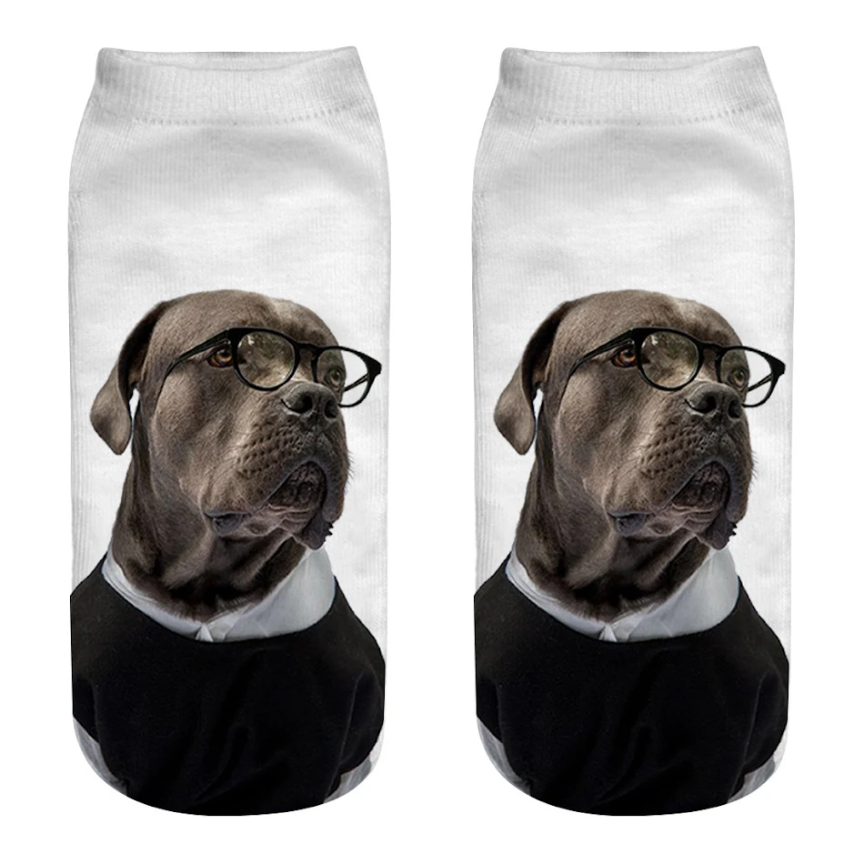 Nowe skarpetki 3D z nadrukiem szczeniaka Seria Psiaków. Modne skarpetki damskie z eBay AliExpress. Gorący hit!