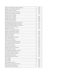 Balaram Mullick & Radharaman Mullick Sweets menu 1