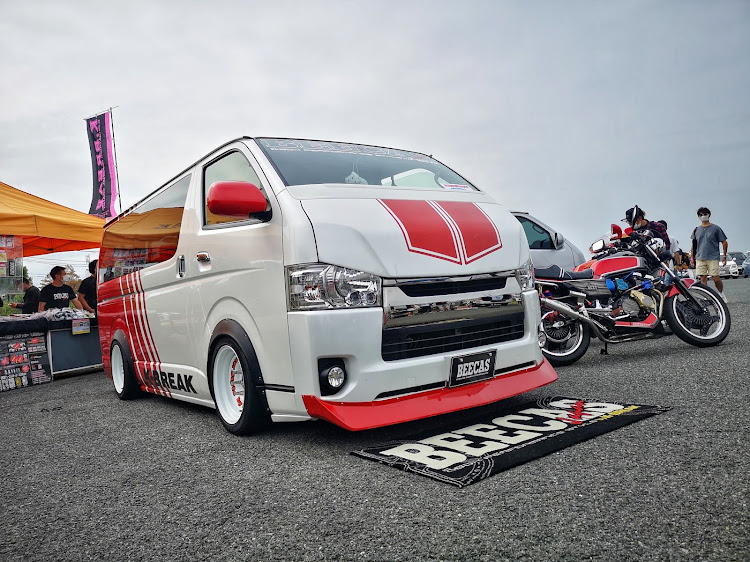 ななパパさんが投稿したスタイルボックスミーティング関西・ハイエース・キャラバンNV350・ボンゴ好き❤️に関するカスタム事例の投稿画像2枚目