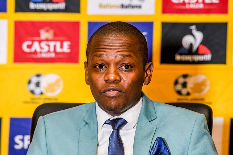 South African Football Association chief medical doctor Thulani Ngwenya is not happy with Mamelodi Sundowns co-coach Rulani Mokwena's utterances.