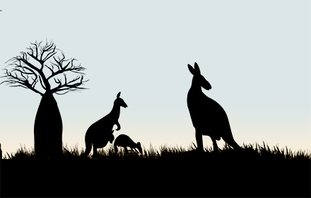 Kangaroos Silhouette small promo image