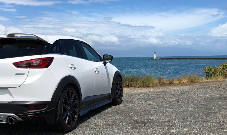 CX-3のドライブ・息子の運転・駿河湾・晴れて良かった・ライフガードがマンツーマンに関するカスタム事例の投稿画像1枚目