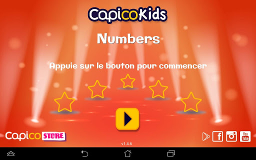Numbers - 1 to 10 en anglais