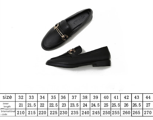 Title 1, Małe skórzane buty damskie Brytyjskie buty dams...