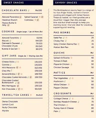 The Bombaykery menu 1