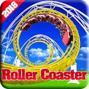 Roller Coaster 3D Game Sim - Crazy Roller Coaster  Icon