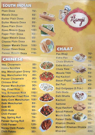 Ramji menu 2