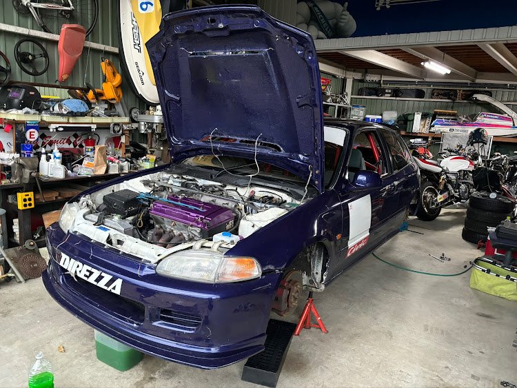 シビックのホンダワンメイクレース・プロジェクトμ・ワコーズ・ディレッツァ・散るかもしれないに関するカスタム事例の投稿画像1枚目