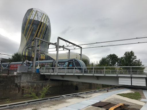 Pont tournant amont