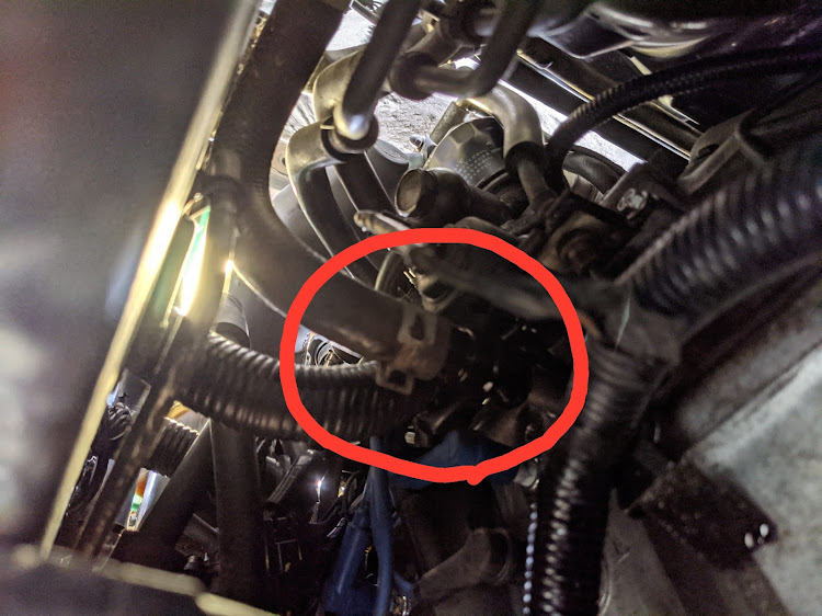 RX-7のオイル漏れ点検・とりあえず様子見に関するカスタム事例の投稿画像1枚目