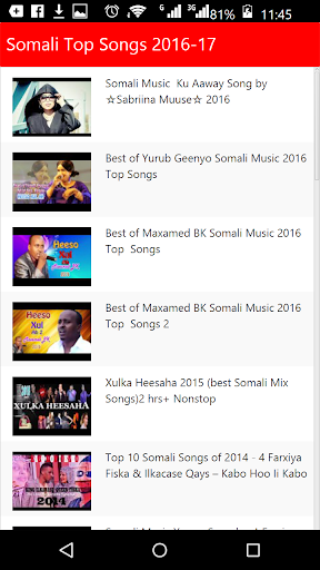 Somali Top Songs