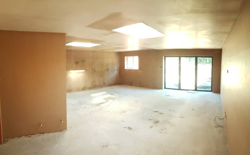 Skimming of extension.