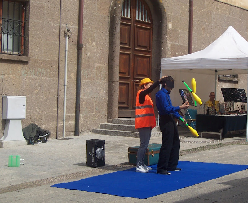 artista di strada di Pretoriano