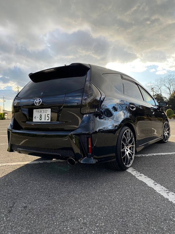 プリウスαの12月もよろしくお願いします・洗車に関するカスタム事例の投稿画像2枚目