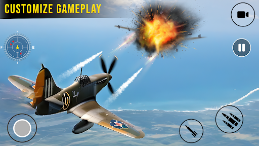 Screenshot Warplanes Dogfight・WW2 Battle