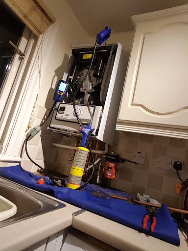 New boiler in the same location 