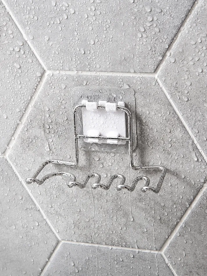 Support de dentifrice en acier inoxydable à ventouse pour mur, porte-brosse à dents, installation facile, gain de place, hygiène.