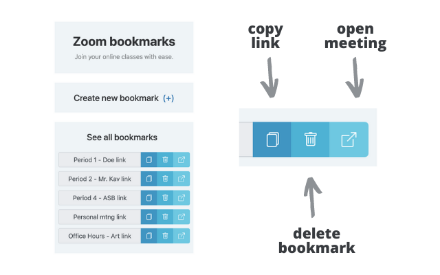 Zoom Bookmarks Preview image 3