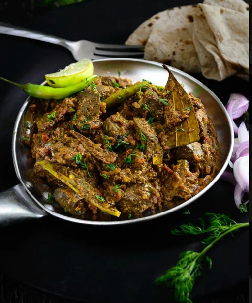 Chef Spl Mutton Tawa Kaleji Masala