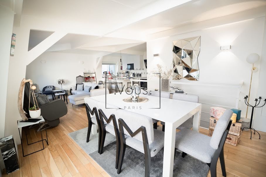 Vente duplex 5 pièces 114.64 m² à Paris 19ème (75019), 1 200 000 €