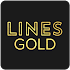 Lines Gold - Icon Pack (Pro Version)3.1.1 (P)