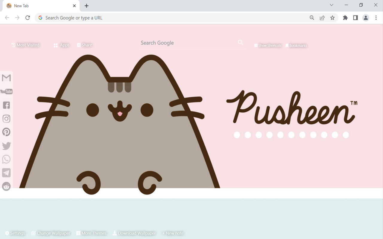 Pusheen Wallpaper Preview image 3