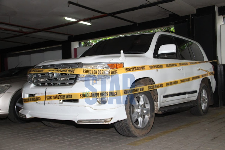 Babu Owino's car