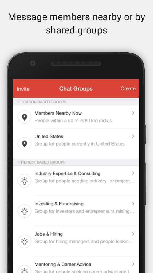 Android application Londzn: London Social+Jobs Net screenshort