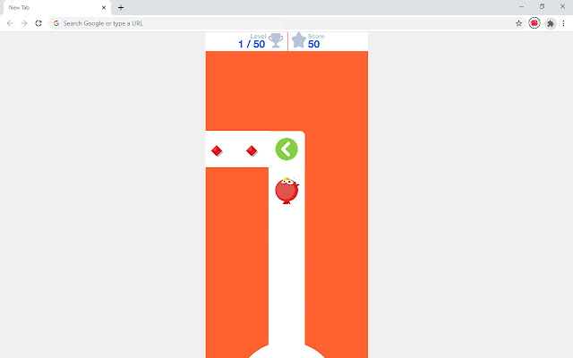 Bird Road Dash Game chrome extension