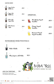 Boba Tree menu 5