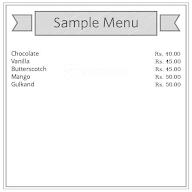 Amul Ice Cream Parlor menu 1