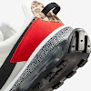 air max preday se summit white / habanero red / light curry / black