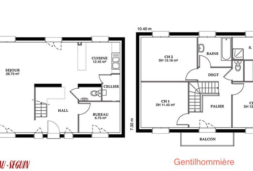  Vente Terrain + Maison - Terrain : 1 800m² - Maison : 119m² à Agris (16110) 