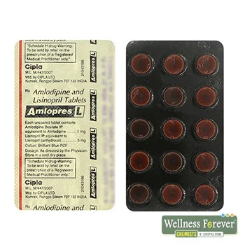 AMLOPRESS L 5MG TAB 15'S