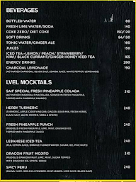 LVEL - Bar & Dinner menu 3