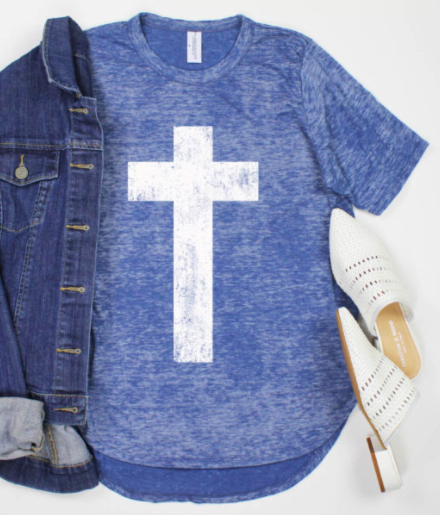 cross Christian t shirt