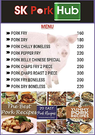 SK Pork Hub menu 1