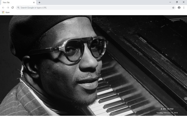 Thelonious Monk New Tab