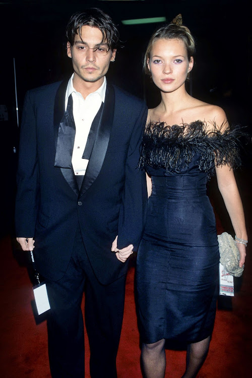 Kate Moss and Johnny Depp