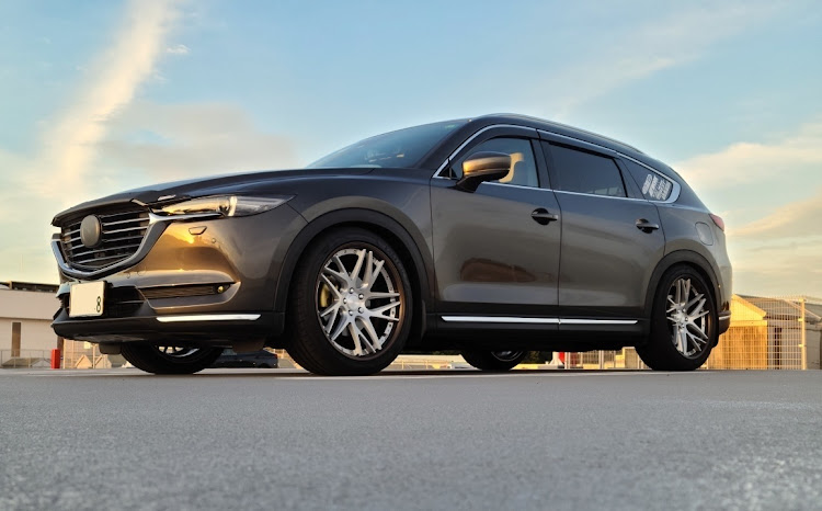 CX-8のMazdaCamarades・みんなでつくろうホイール図鑑・workwheelsjapan・GNOSIS CVX・今週末はマツダファンフェスタに参戦しますよ～😆に関するカスタム事例の投稿画像1枚目