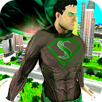 Cover Image of Tải xuống Superhero Man Flying Laser Hero 1.0 APK