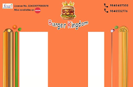 Burger Kingdom menu 1