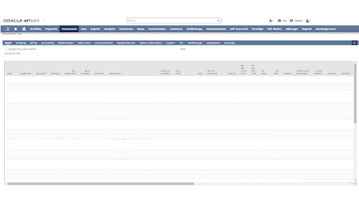 NetSuite Fixed Sublist Headers