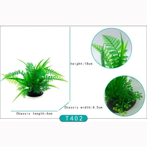 Fish Tank Grass Decoration Artificial Aquarium Decor Plants Water Weeds Ornament Aquatic Plant Accessories ﻿