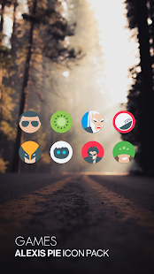 Alexis Pie Icon Pack: Clean and Minimalistic Screenshot